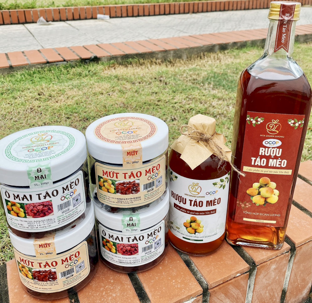 Rượu và các sản phẩm từ táo mèo